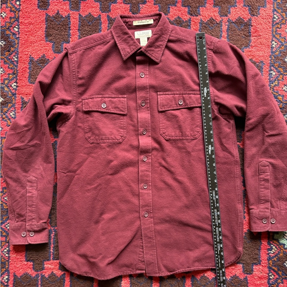 LL Bean Chamois, Traditional Fit